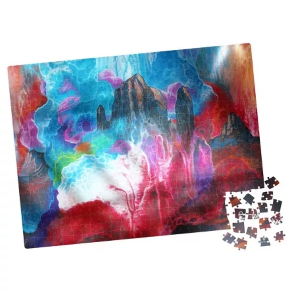 Foil Effect 500 Piece Puzzle - Picture 2 of 3